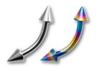 Micro-barbells pointes m�tal
