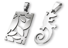 Pendentifs acier