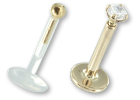 Micro-labrets or