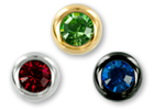 Boules strass pour tige 1.2mm