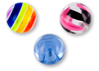 Boules acrylique pour tige 1.6mm
