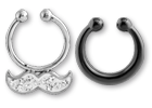 Studs de nez avec logo