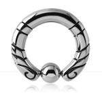 Anneau Tribal acier B