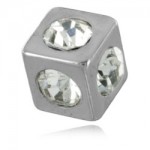 D� acier avec strass pour 1.2mm