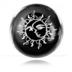 Boule laser Soleil Lune pour 1.2mm