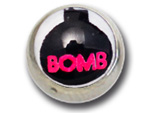 Boule acier logo Bomb pour 1.2mm