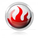 Boule acier logo Flammes pour 1.2mm