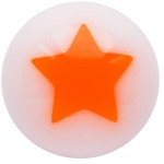Boule acrylique �toile pour 1.6mm