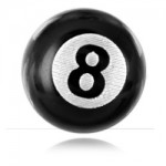 Boule laser 8 Pool pour 1.6mm