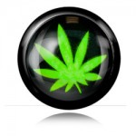 Boule acrylique Greenline Cannabis