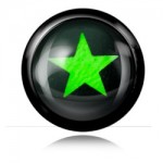 Boule acrylique Greenline �toile