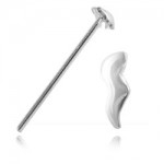 Clou de nez argent Virgule