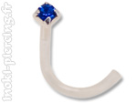 Stud de nez Bioplast strass griff�