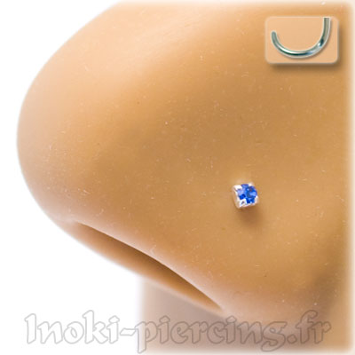 Inoki Piercing SSB002. Bioplast + Argent 925‰. Taille unique - 5 couleurs Inoki Piercing SSB002. Bioplast + Argent 925‰. Taille unique - 5 couleurs