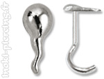 Stud de nez argent Spermato
