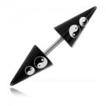 Faux �largisseur pointes Yin-Yang