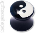Plug acrylique Yin Yang