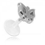 Micro labret BioFlex motif Papillon