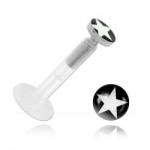 Micro labret BioSafe pour Madonna logo �toile