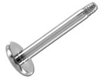 Micro labret titane 1.2mm nu