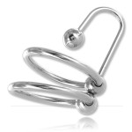 Boule ur�trale avec double anneau de gland