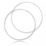 Cr�oles argent 60mm