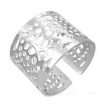 Anneau large r�glable Filigrane