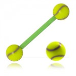 Barbell de langue BioSafe boules Tennis