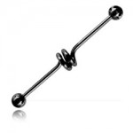 Barbell acier noir Ressort pour industriel