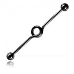 Barbell acier noir Boucle pour Industriel