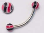 Micro barbell arcade boules fluos Candy