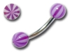 Micro barbell arcade boules fluos Melon