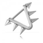 �trier de cartilage acier triangle multi-pointes
