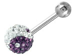 Banane de nombril Crystal Chic Yin Yang Am�thyste