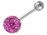 Banane de nombril Crystal Chic Tanzanite