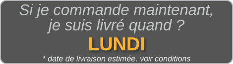 Jour de livraison prévu