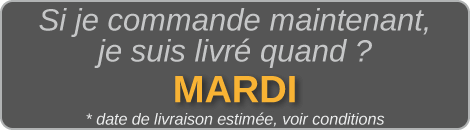 Jour de livraison prévu