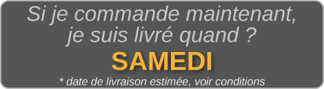 Jour de livraison prévu