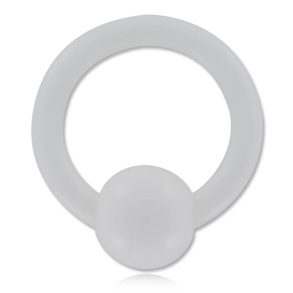 Anneau Boule En Acrylique Pour Piercing – Léger, Confortable, Idéal Pour Lobes, Tétons, Prince Albert