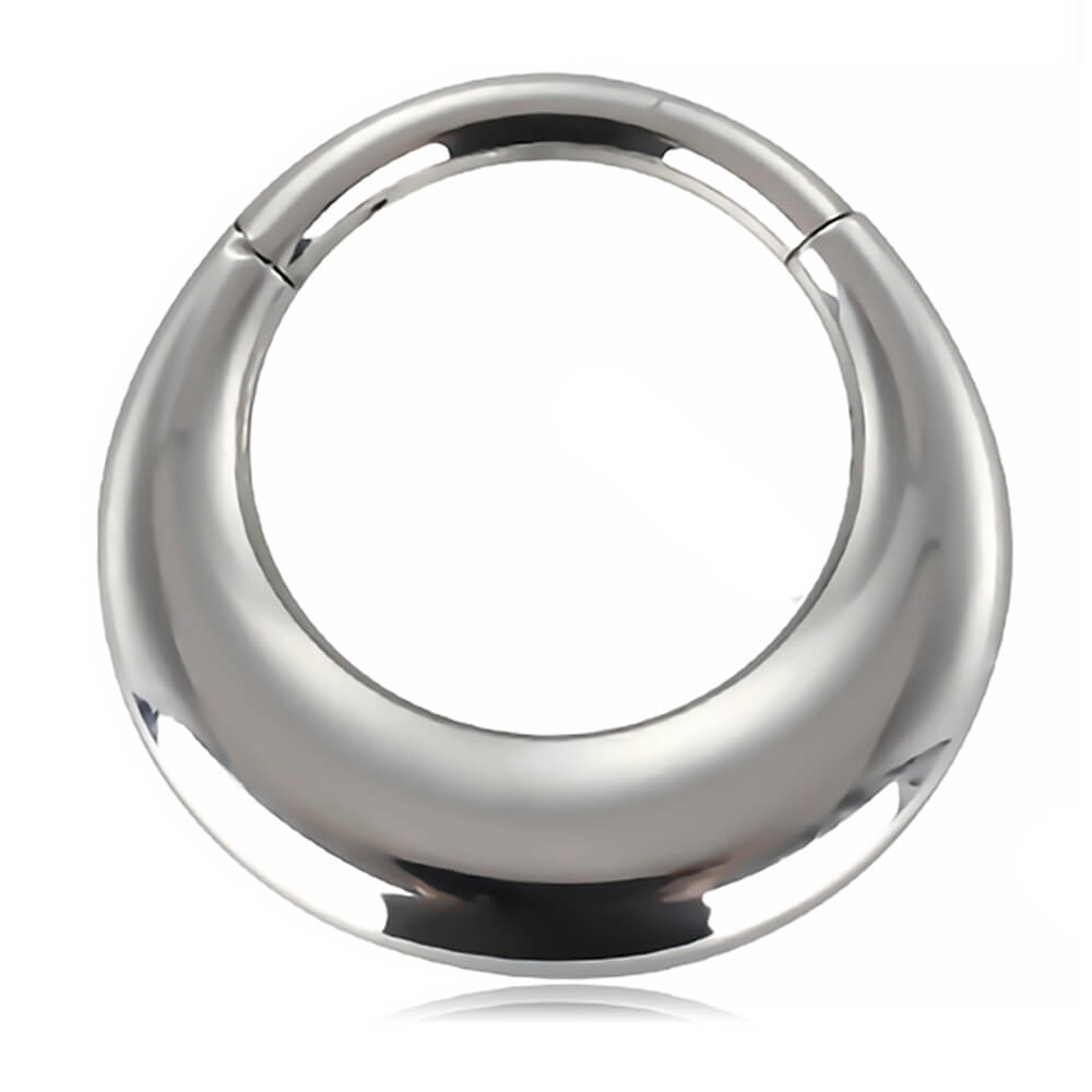 Anneau clicker acier Crescent