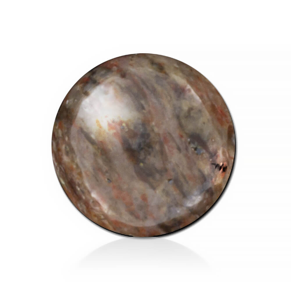 Boule de remplacement pierre Dark Red Grass pour anneau