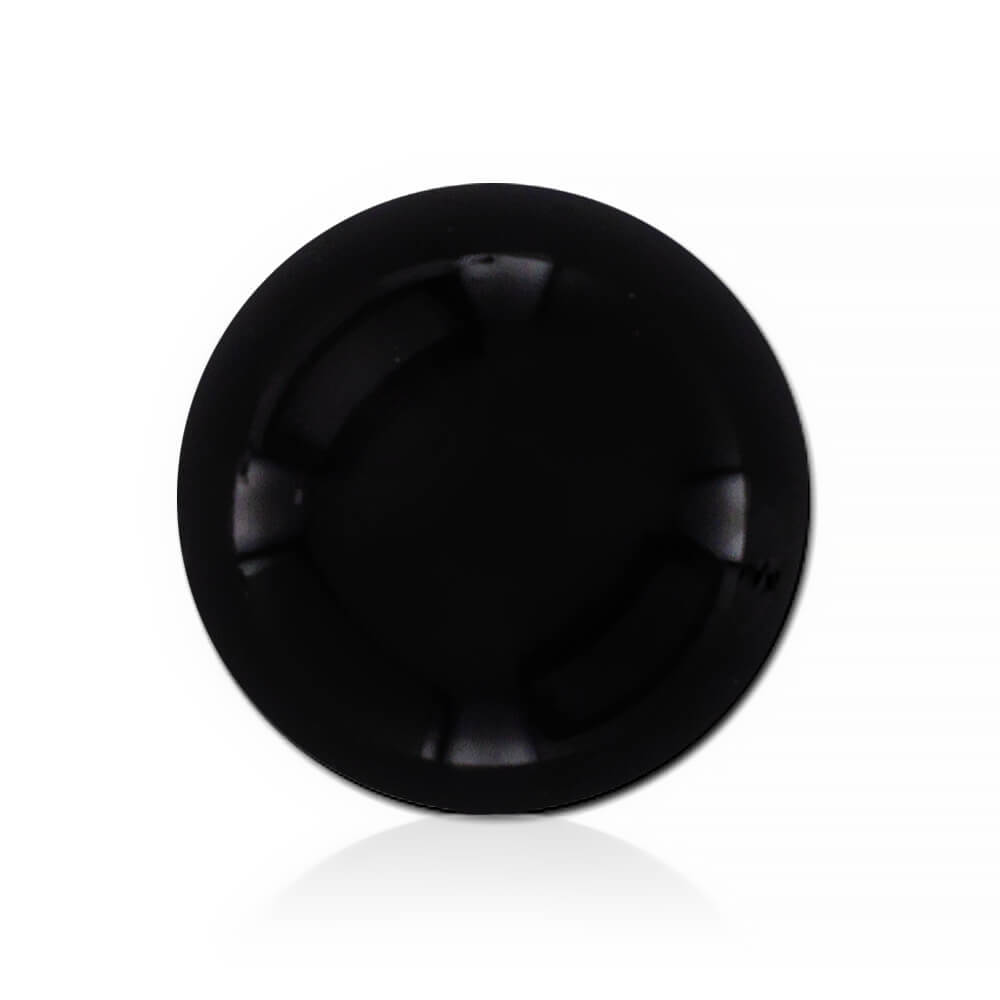 Boule de remplacement pierre Onyx noir pour anneau