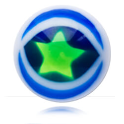 Boule acrylique Star Eye pour 1.2mm