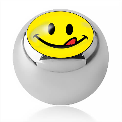 Boule acier logo Smile Slurp pour 1.2mm