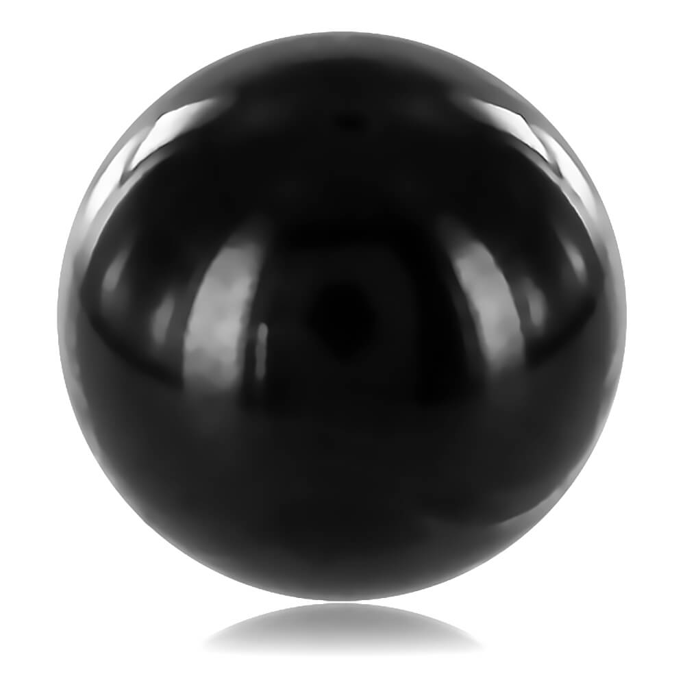 Boule vissable Titane noir pour 1.6mm