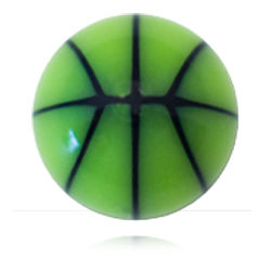 Boule acrylique Basketball pour 1.6mm
