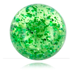 Boule acrylique Glitter pour 1.6mm