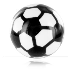 Boule acrylique Football pour 1.6mm