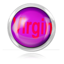 Boule acier logo Virgin pour 1.6mm