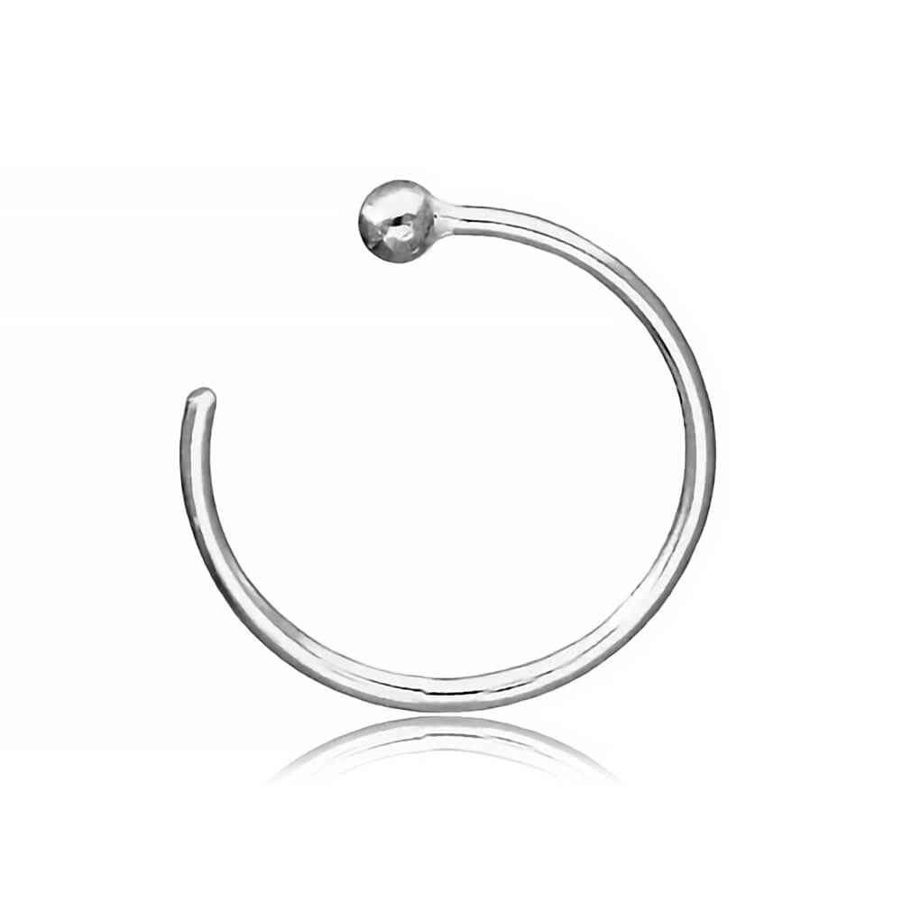 Anneau de nez argent